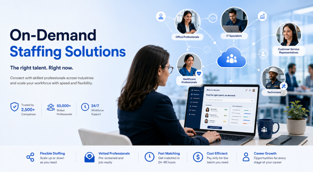 On-demand staffing solutions in action